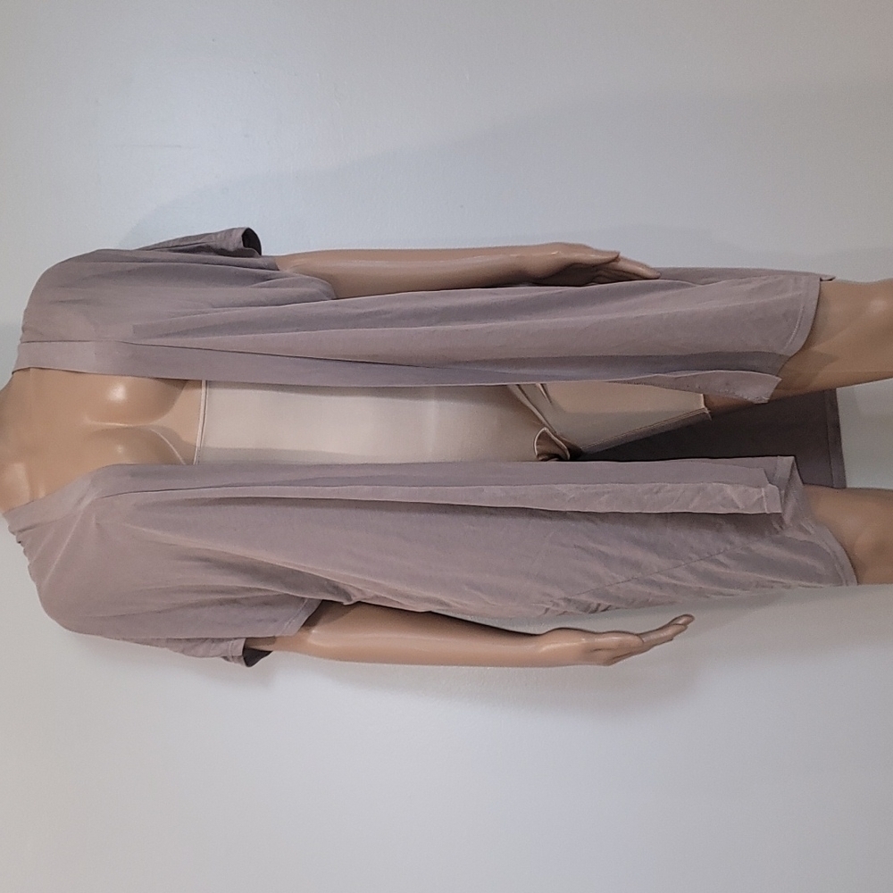 Le lis open front long tunic tops size small